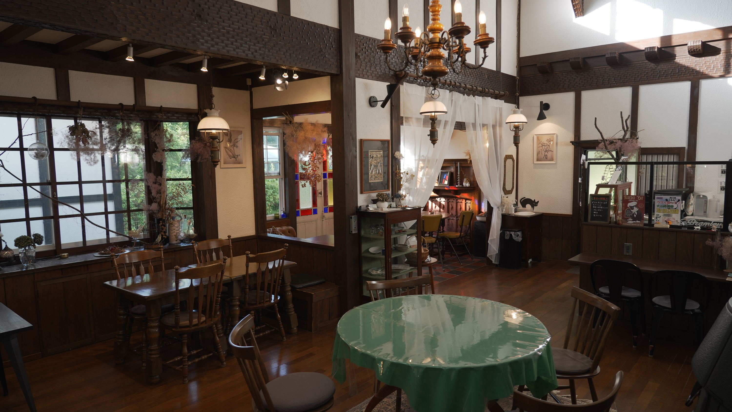 カフェの店内